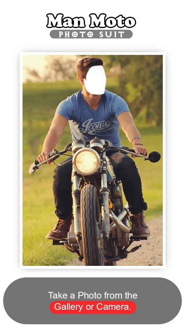 Man Bike Photo Suit Editor | Indus Appstore | Screenshot