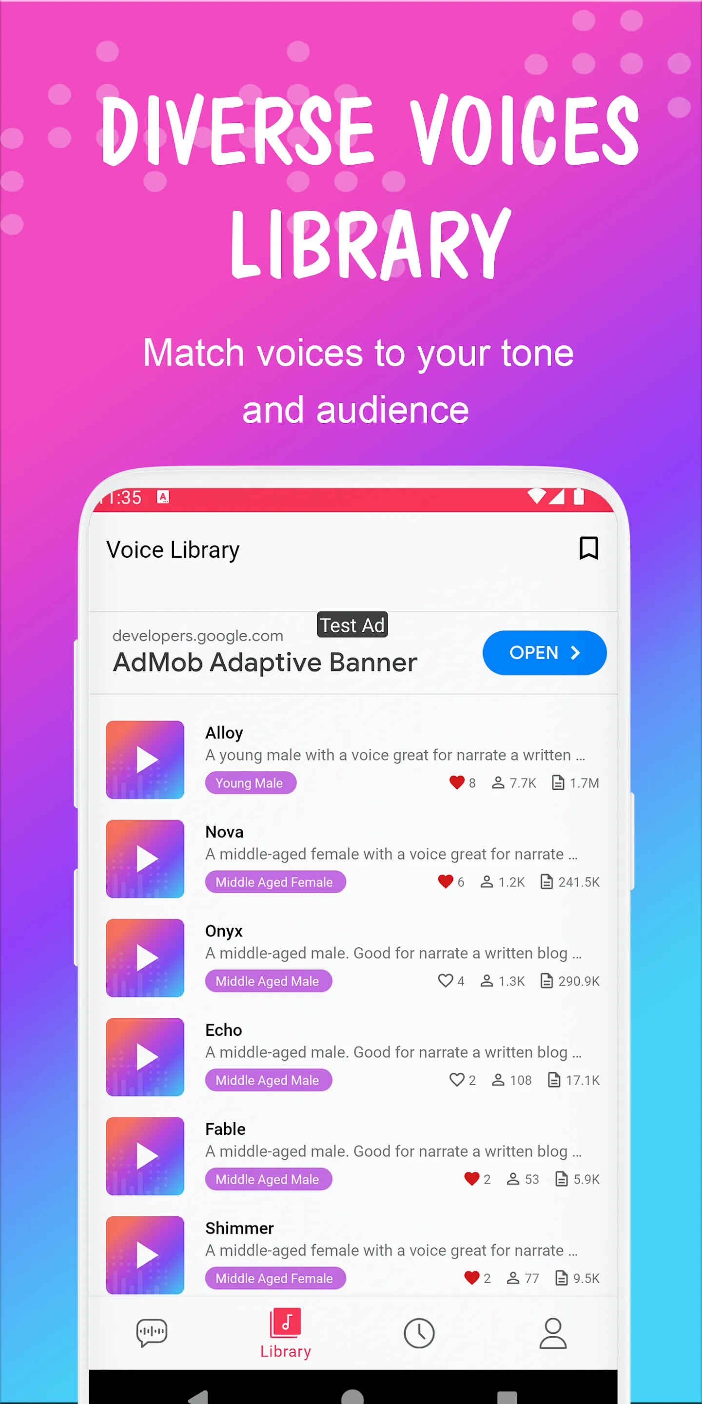 Aura Voice - AI Audio | Indus Appstore | Screenshot