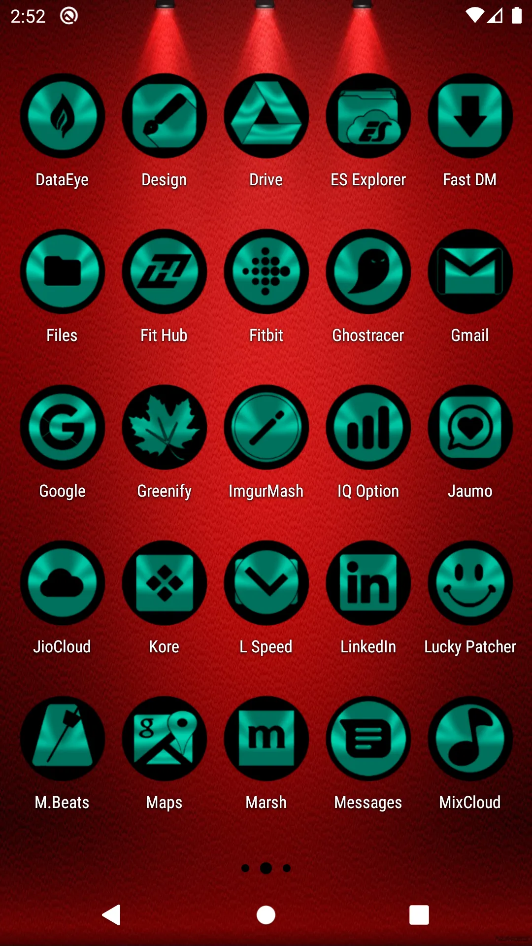 Oreo Teal Icon Pack | Indus Appstore | Screenshot