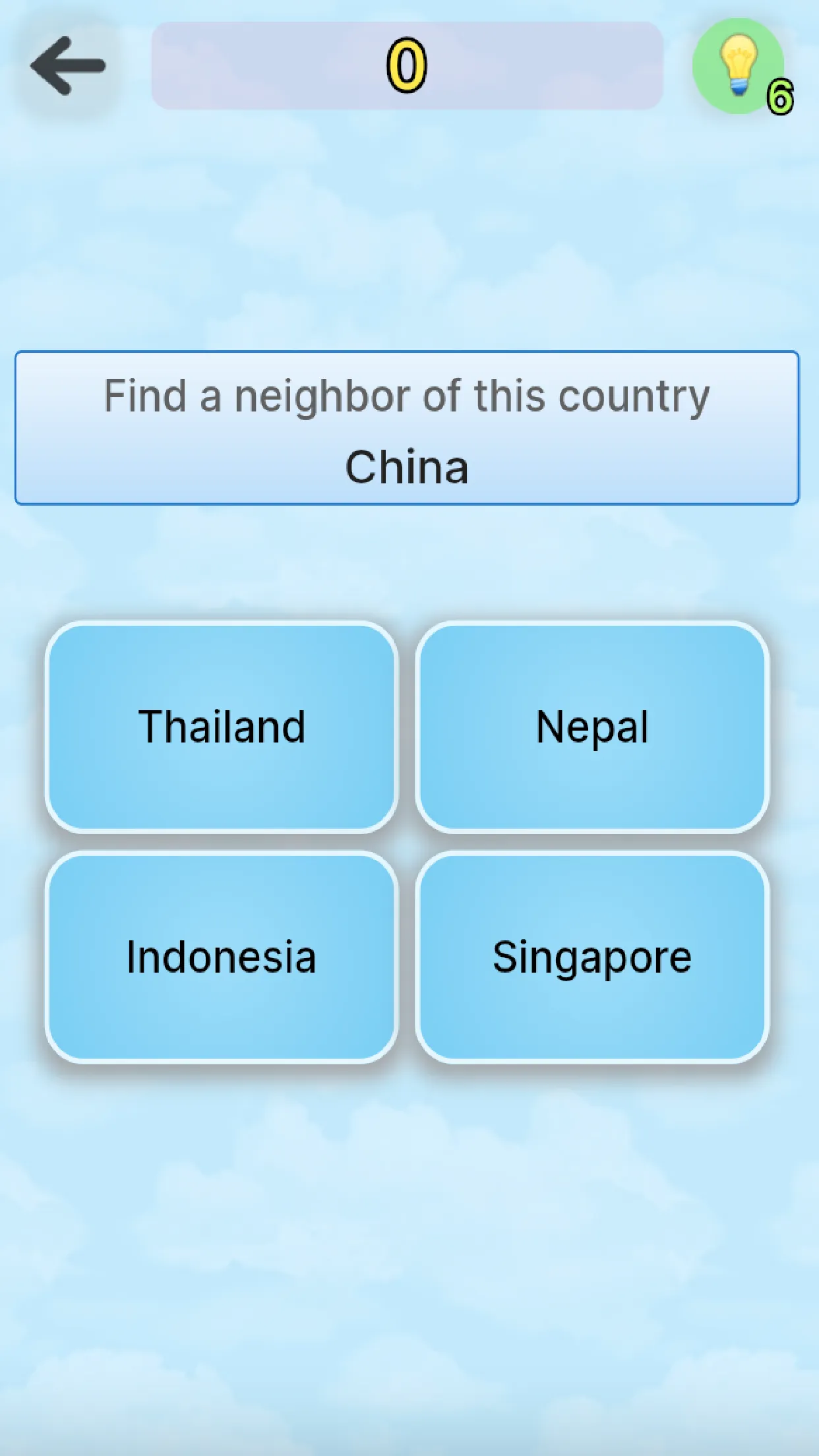 World Geography Game | Indus Appstore | Screenshot