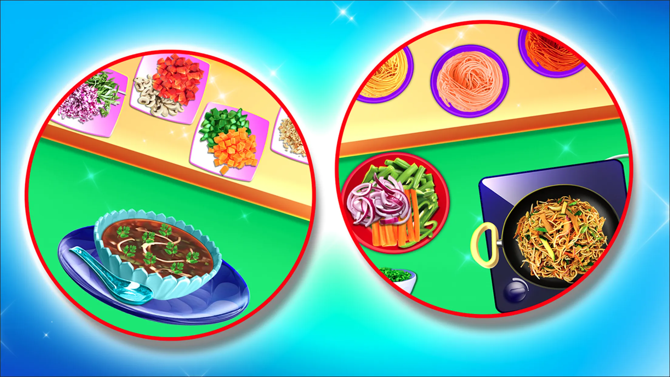 Lunar Chinese Food Maker Game | Indus Appstore | Screenshot