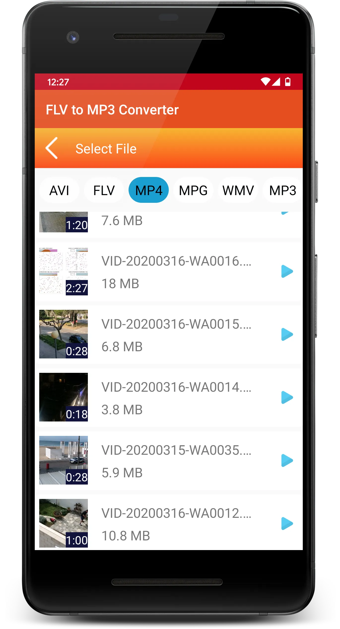 FLV to MP3 Converter | Indus Appstore | Screenshot