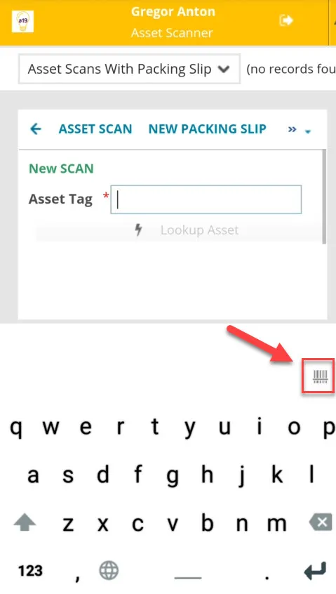 Asset Keyboard Bar Code Reader | Indus Appstore | Screenshot