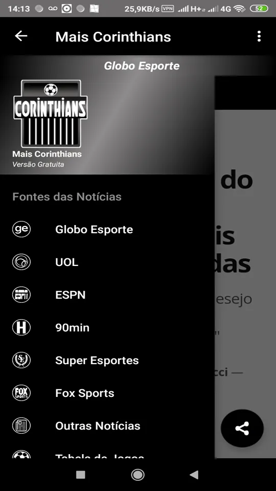 Mais Corinthians | Indus Appstore | Screenshot