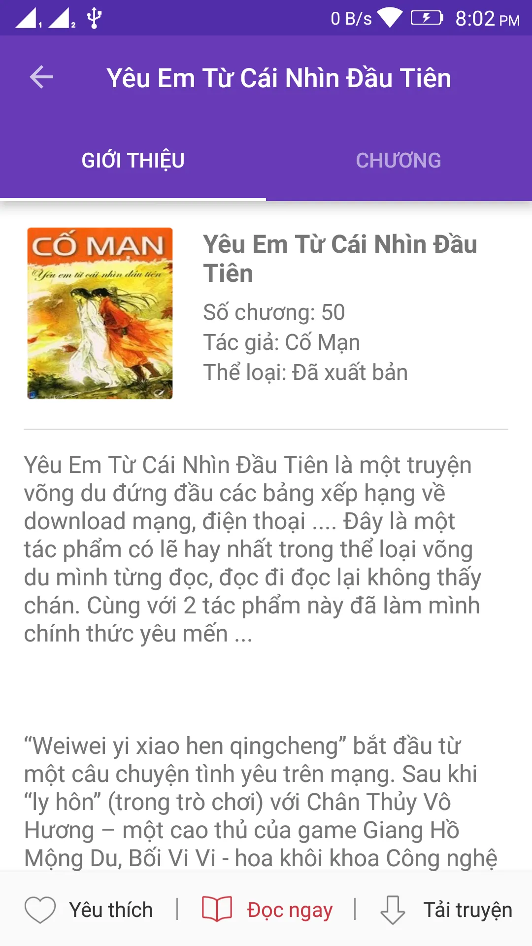 Truyện Ngôn Tình offline | Indus Appstore | Screenshot