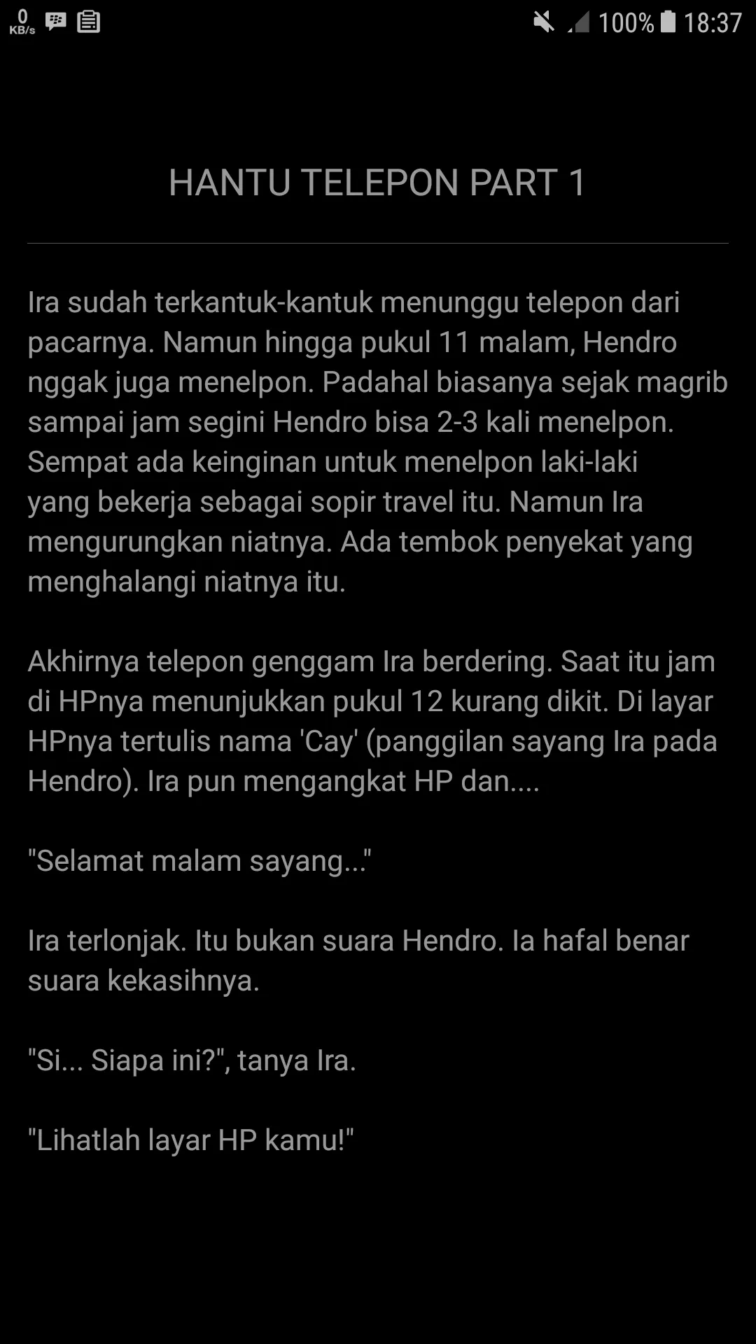 Hantu Telepon (Teror Hantu) | Indus Appstore | Screenshot