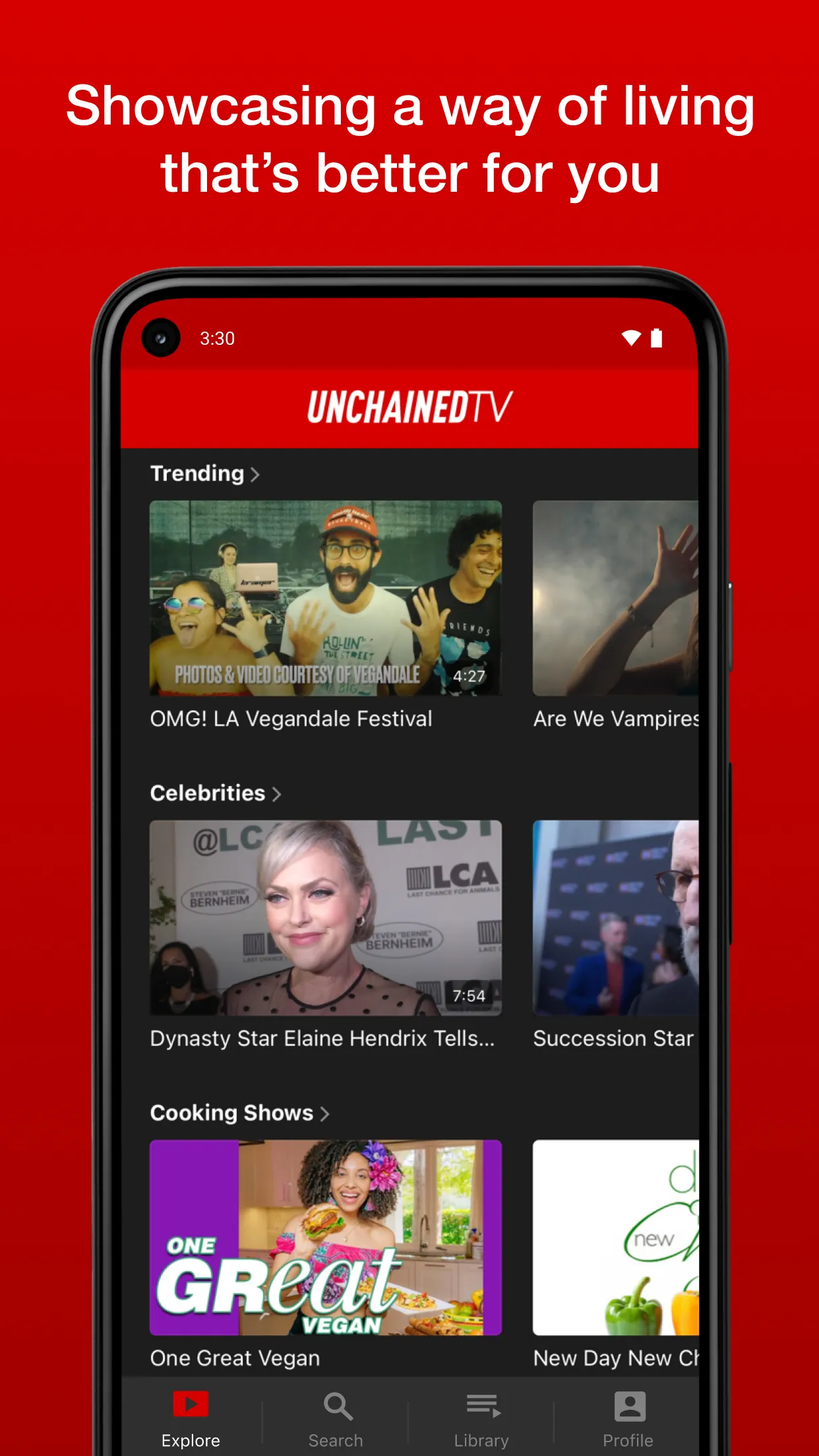 UnchainedTV | Indus Appstore | Screenshot