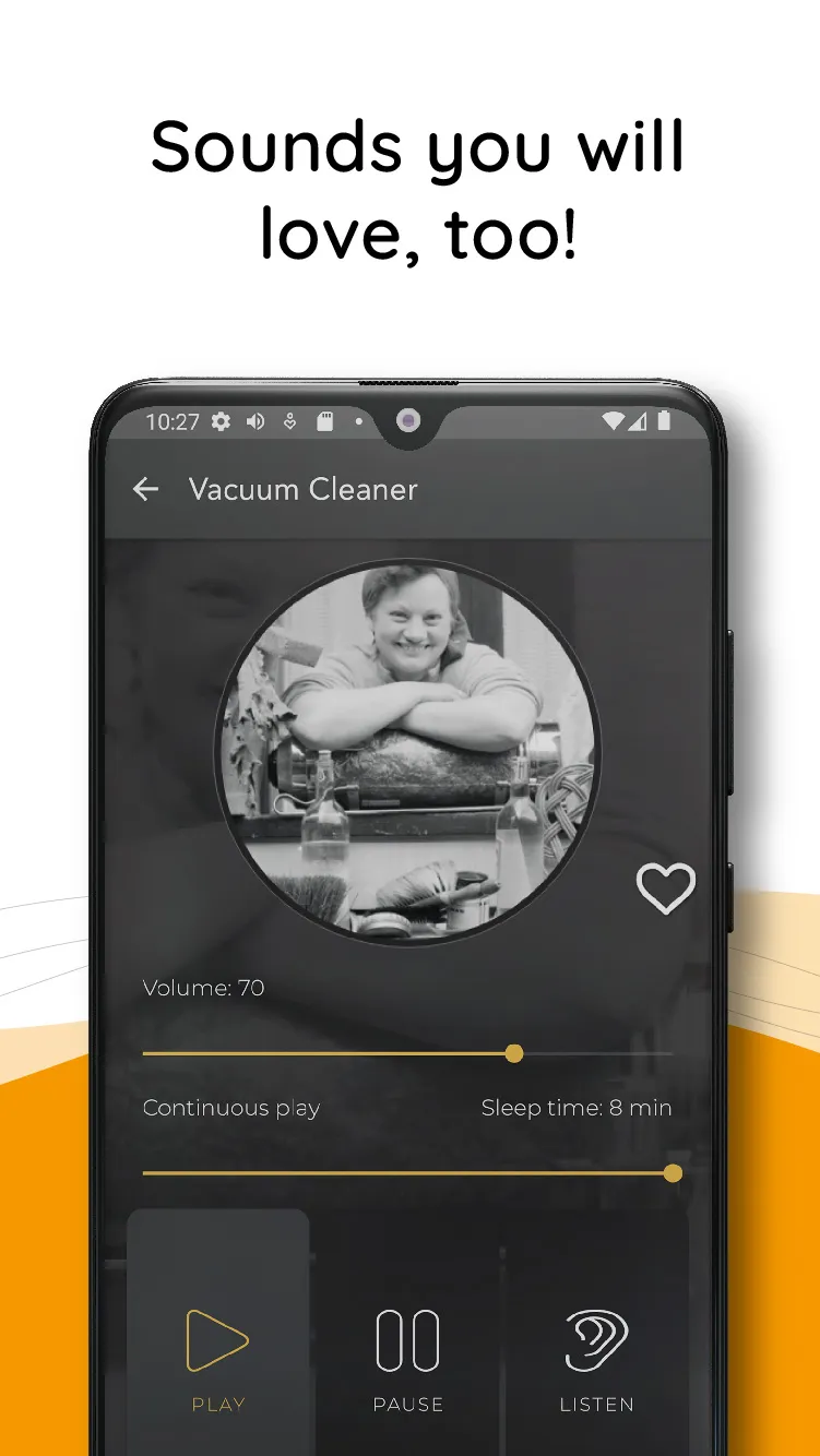 Sound Sleeper Baby White Noise | Indus Appstore | Screenshot