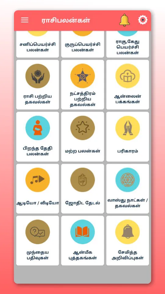 Rasipalangal Daily Horoscope | Indus Appstore | Screenshot