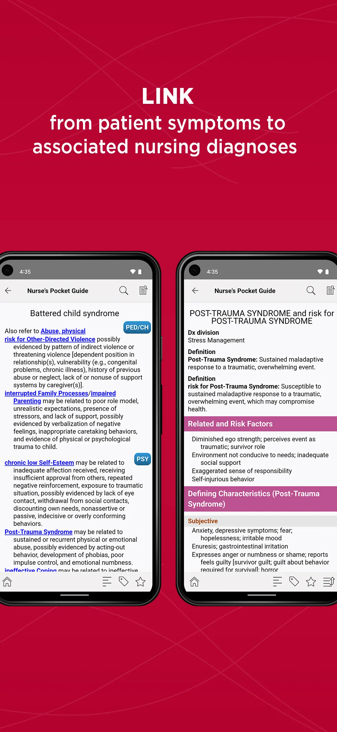 Nurse's Pocket Guide Diagnosis | Indus Appstore | Screenshot