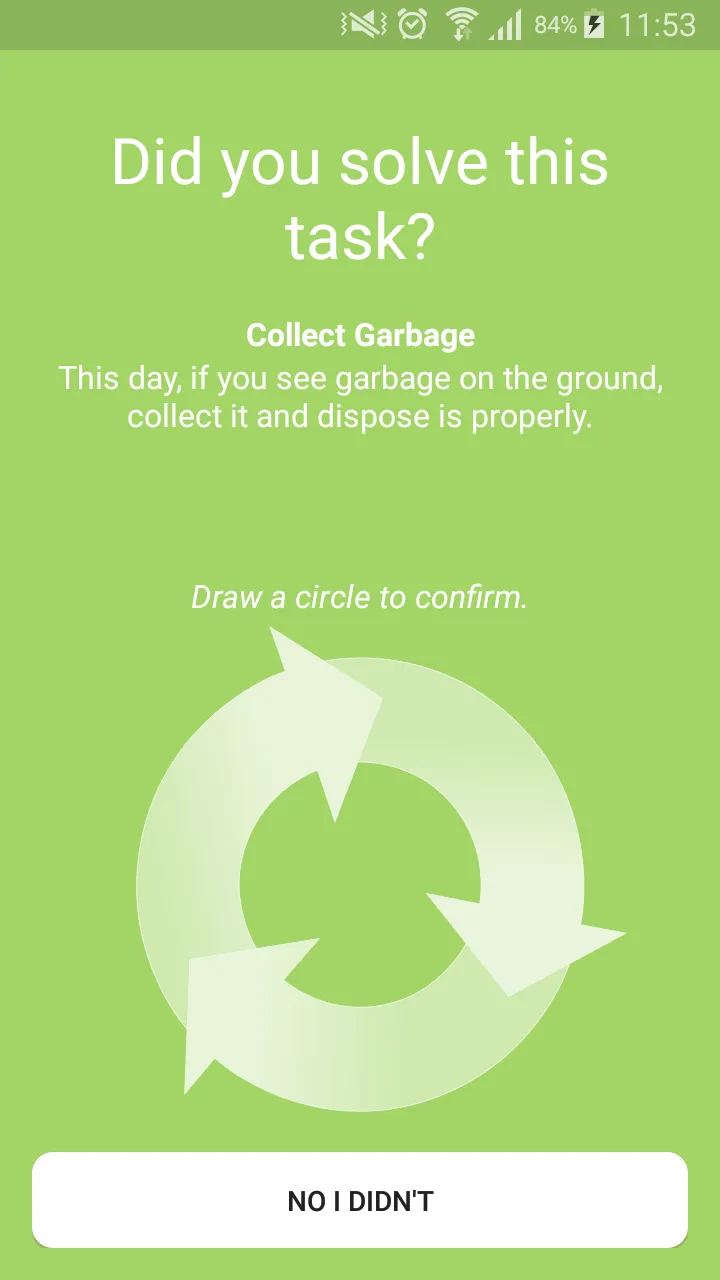 Go Green Challenge | Indus Appstore | Screenshot