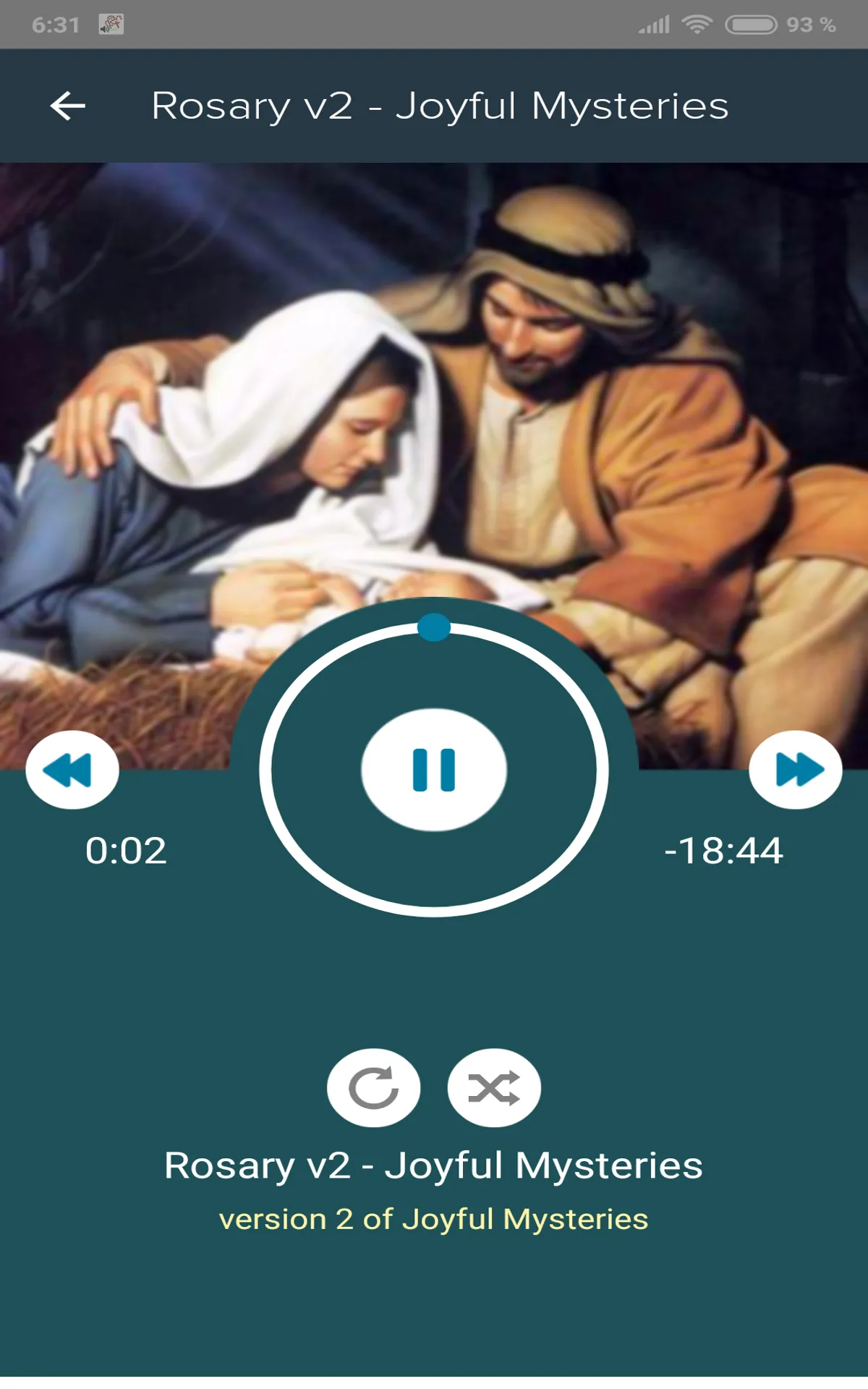 Rosary and prayers audio | Indus Appstore | Screenshot