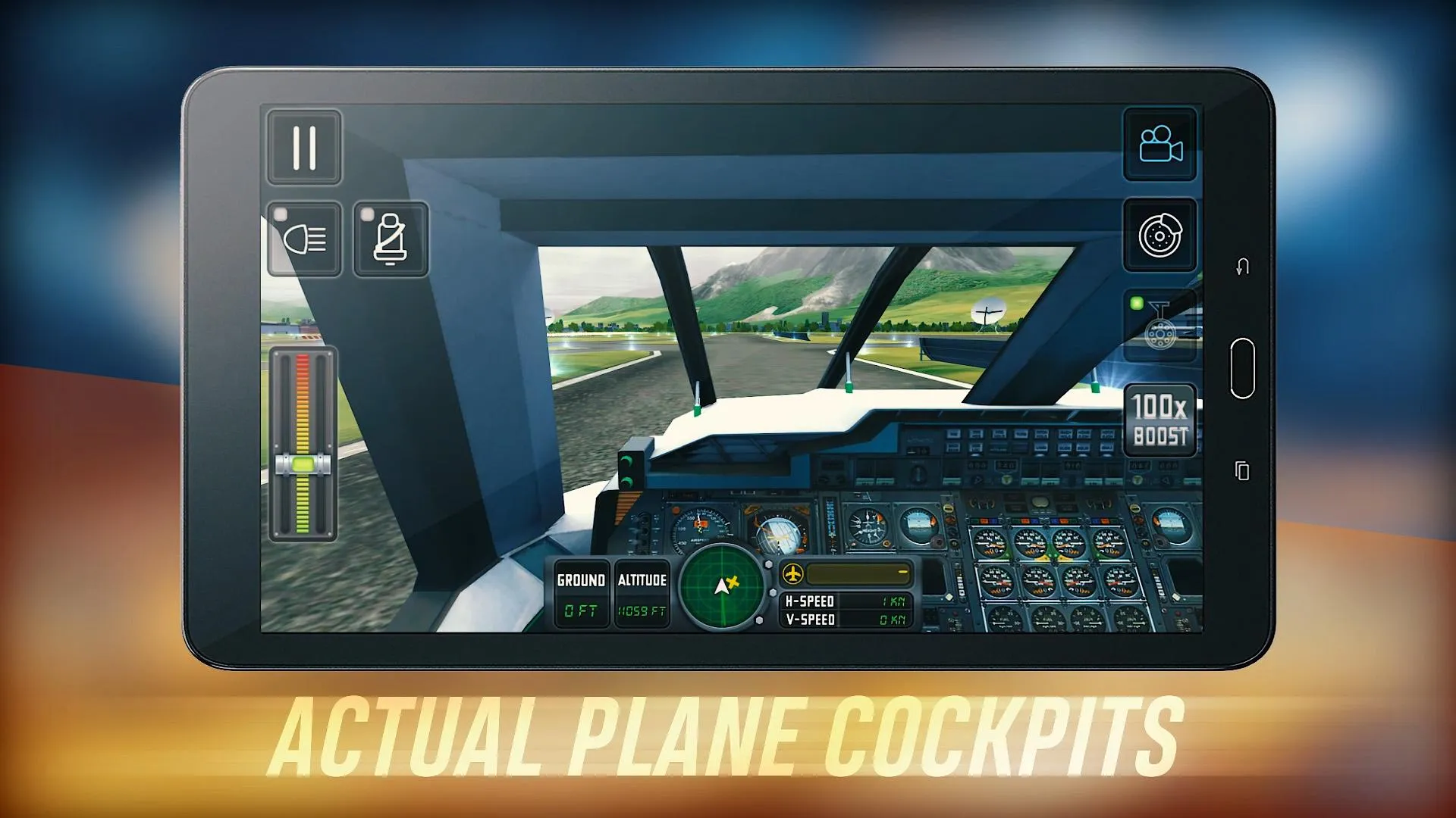 Airplane Flight Simulator | Indus Appstore | Screenshot