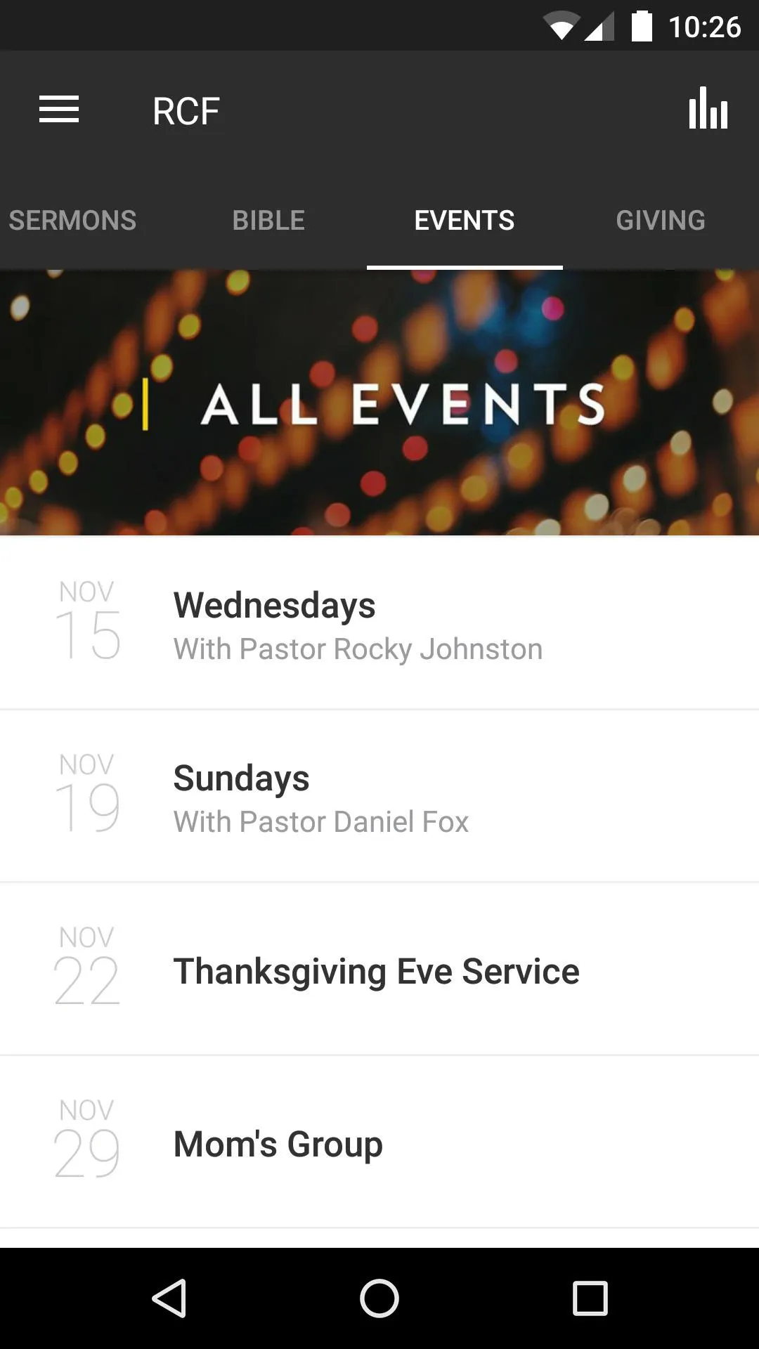 Riverview Christian Fellowship | Indus Appstore | Screenshot