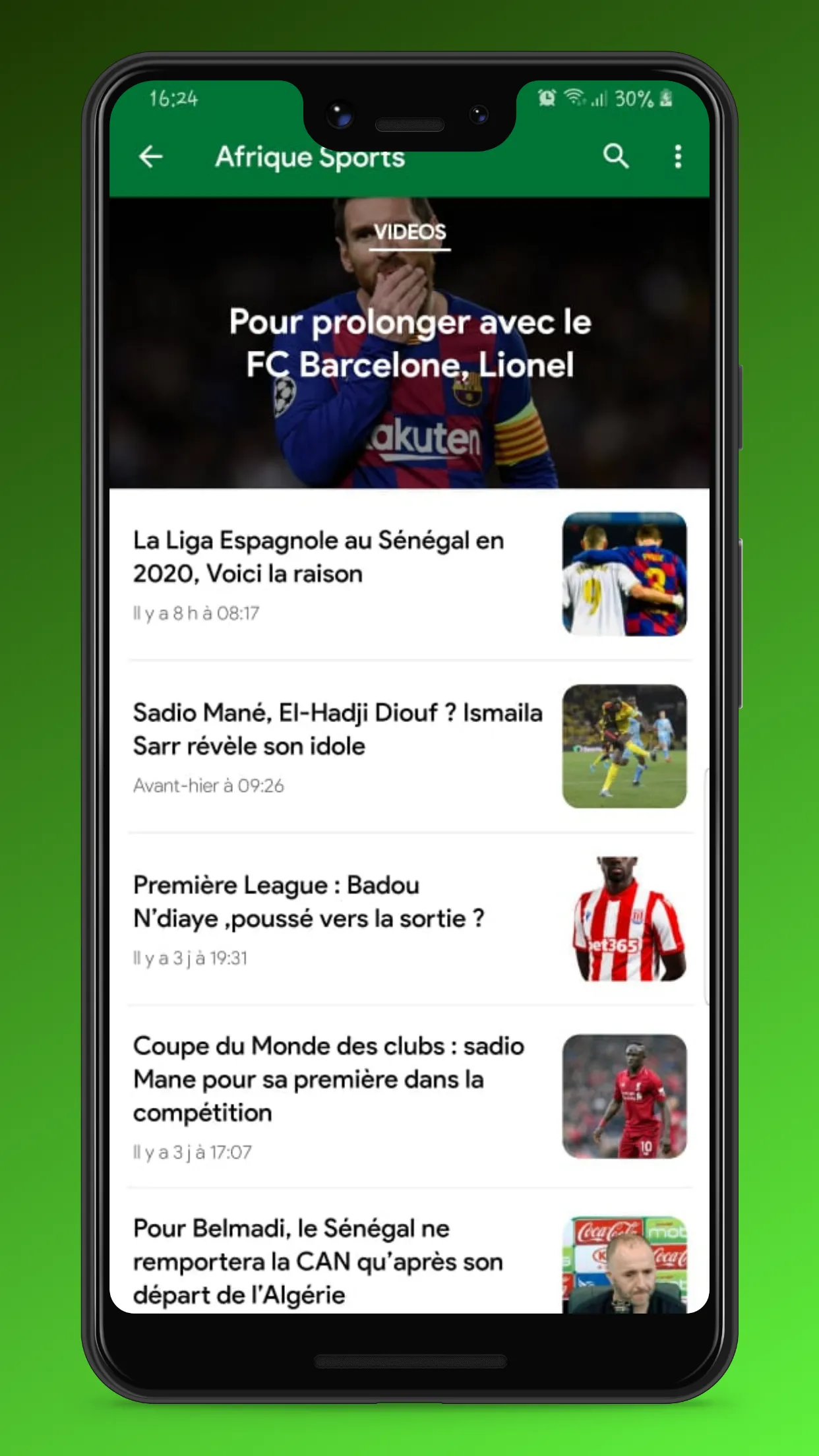 Africa Sports | Indus Appstore | Screenshot