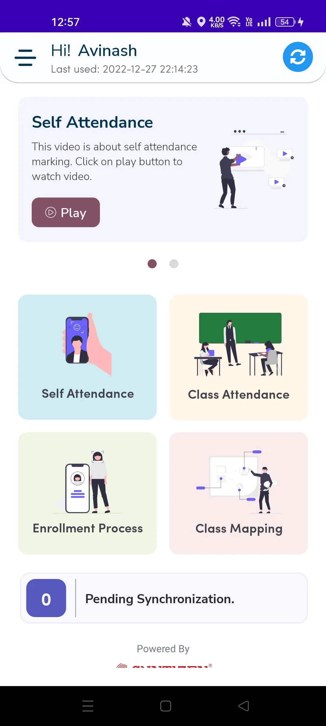 Falcon Fly Facial attendance | Indus Appstore | Screenshot