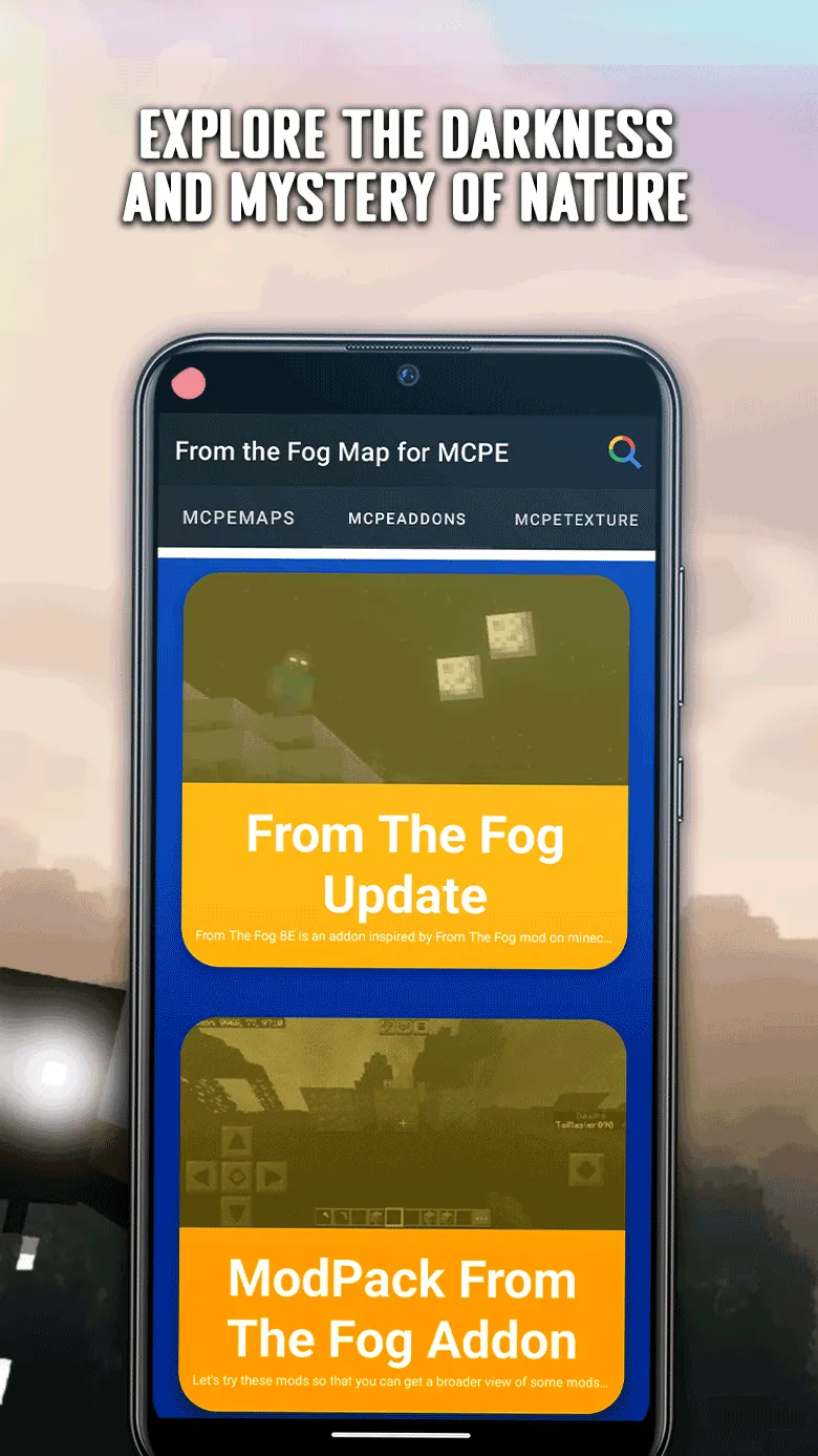 From the Fog Map for MCPE | Indus Appstore | Screenshot