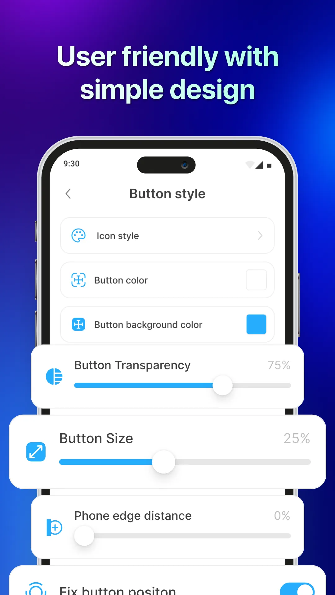 Supportive Touch - Home Button | Indus Appstore | Screenshot