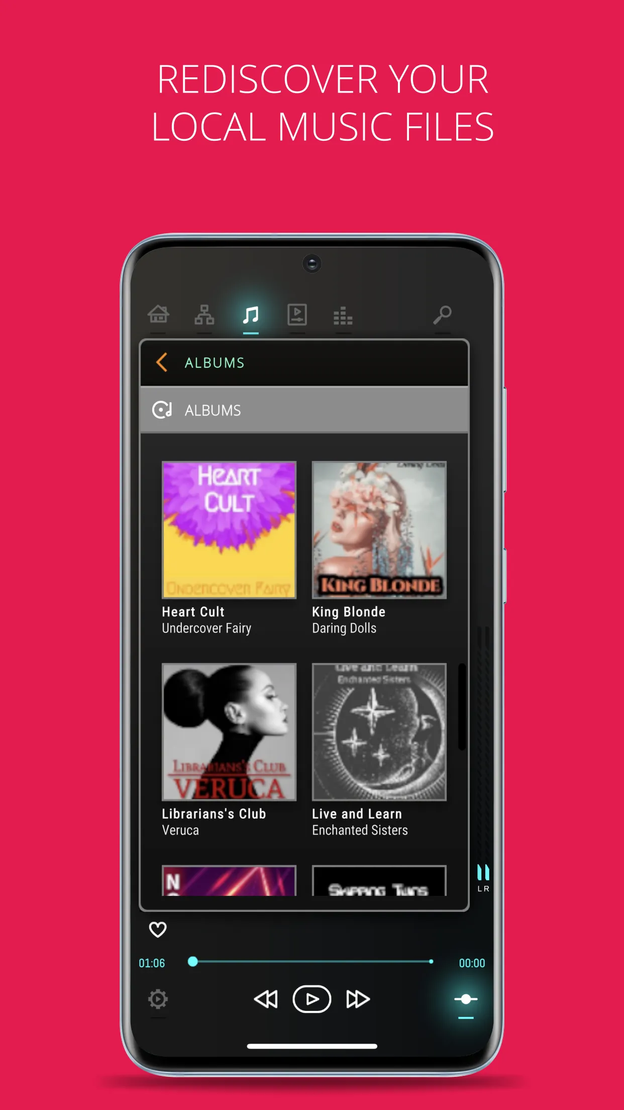 Luminant Music Player | Indus Appstore | Screenshot