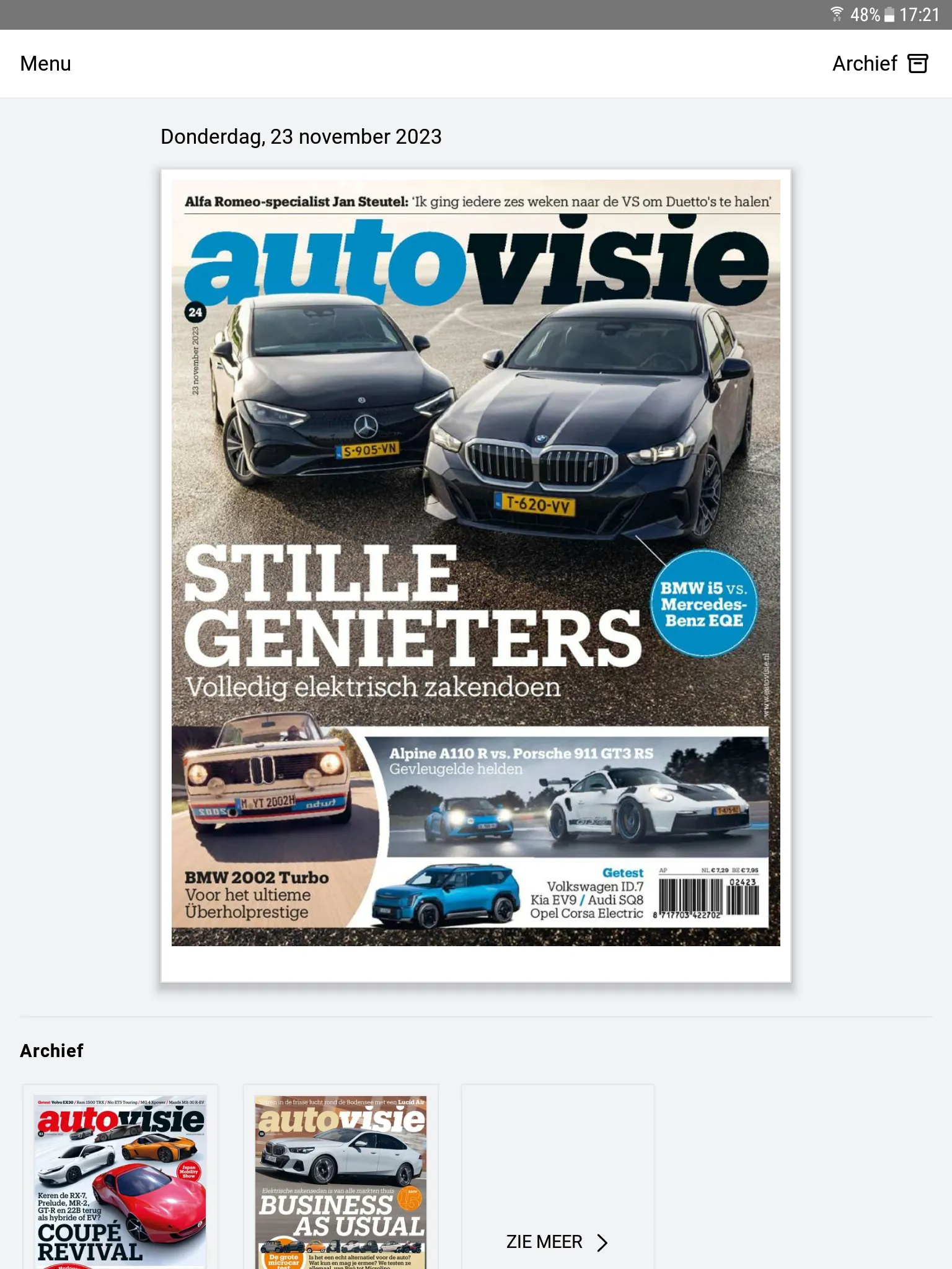 Autovisie Magazine | Indus Appstore | Screenshot