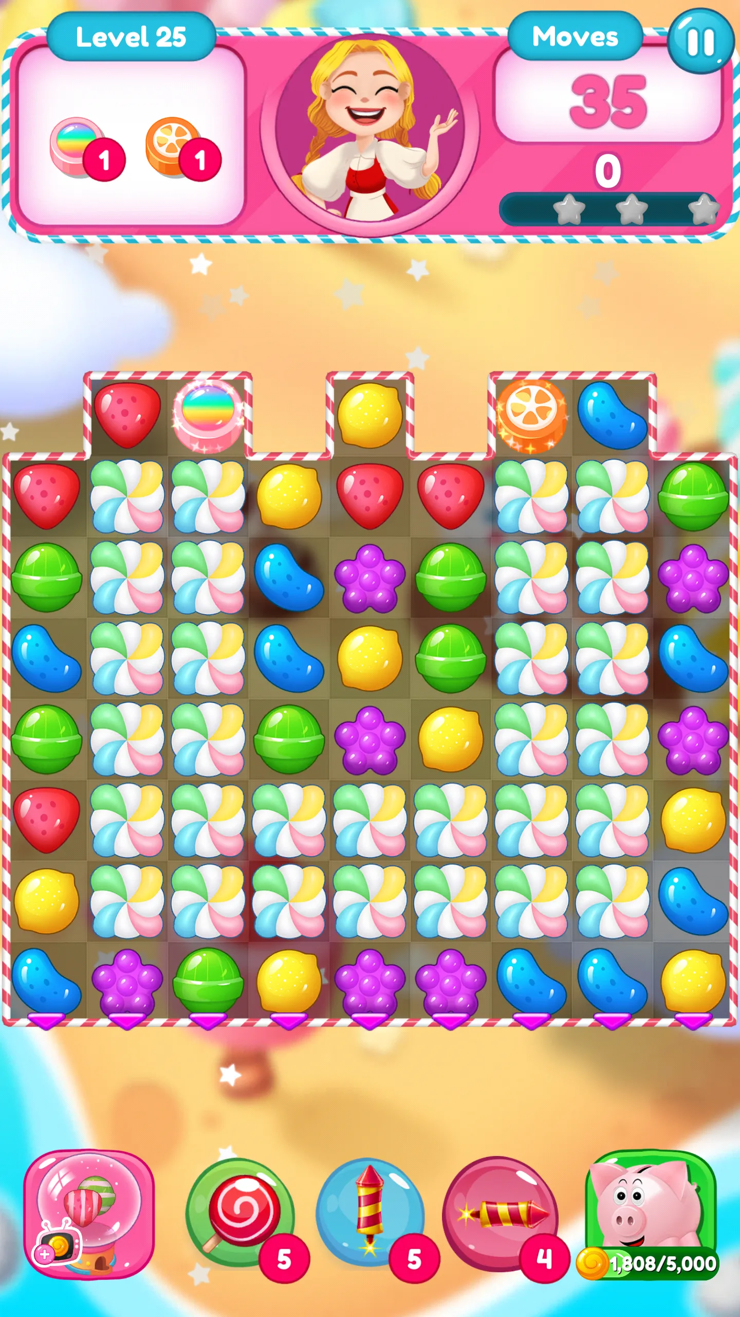 Sweet Candy Bomb: Match 3 Game | Indus Appstore | Screenshot