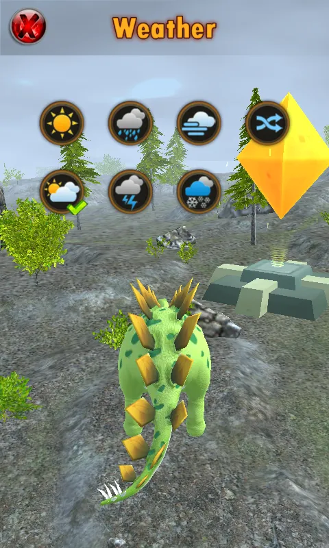 Talking Stegosaurus | Indus Appstore | Screenshot