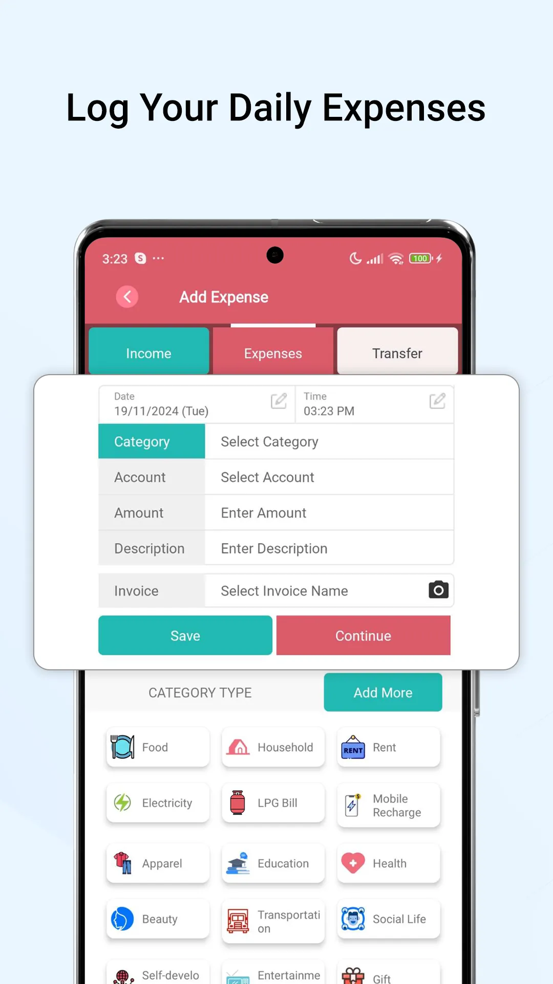 Wallet: Income Expense Tracker | Indus Appstore | Screenshot