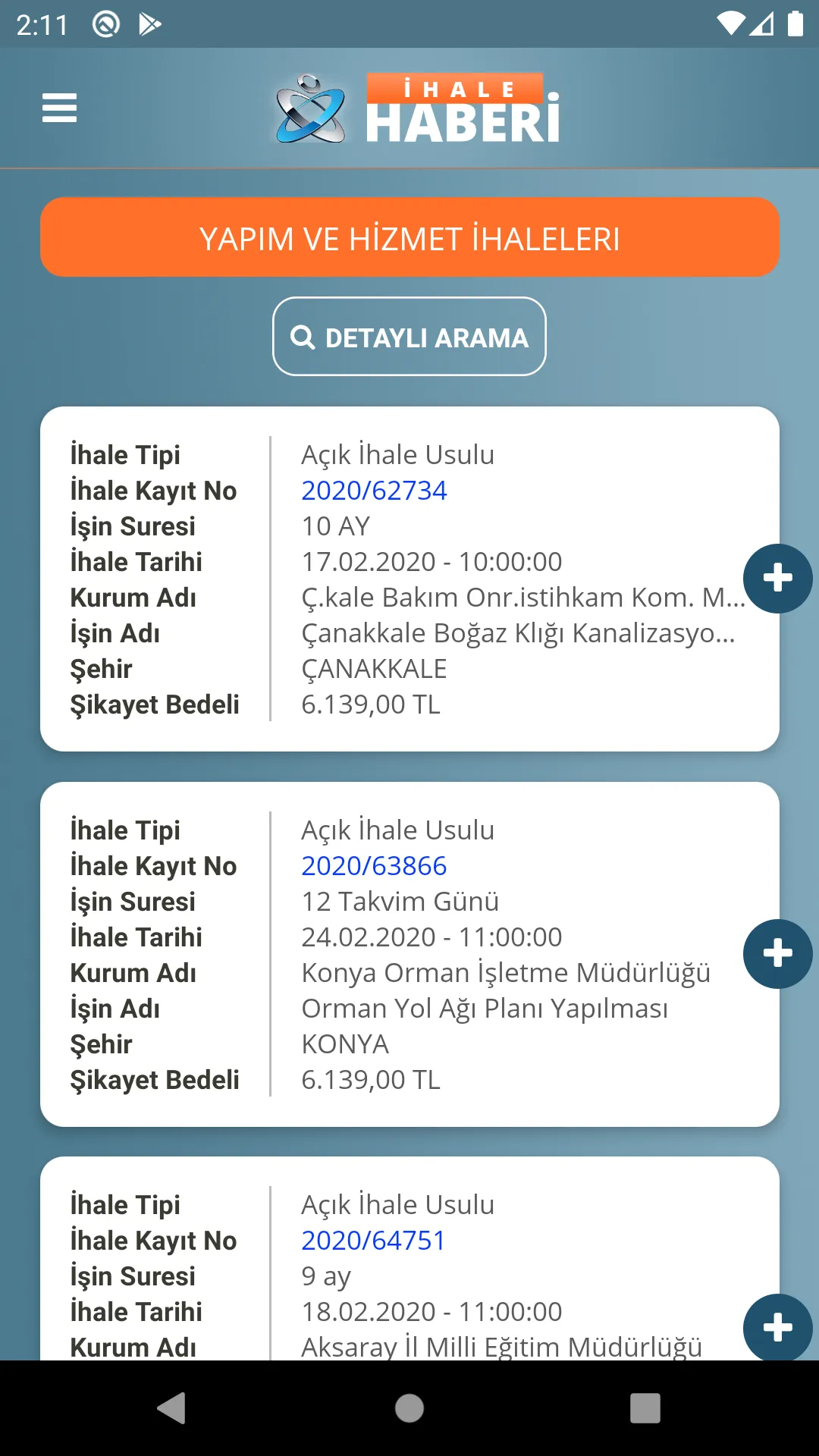 İhale Haberi | Indus Appstore | Screenshot