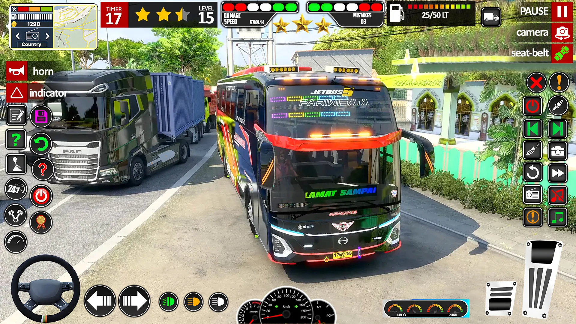 Bus Driving Passenger Bus Game | Indus Appstore | Screenshot