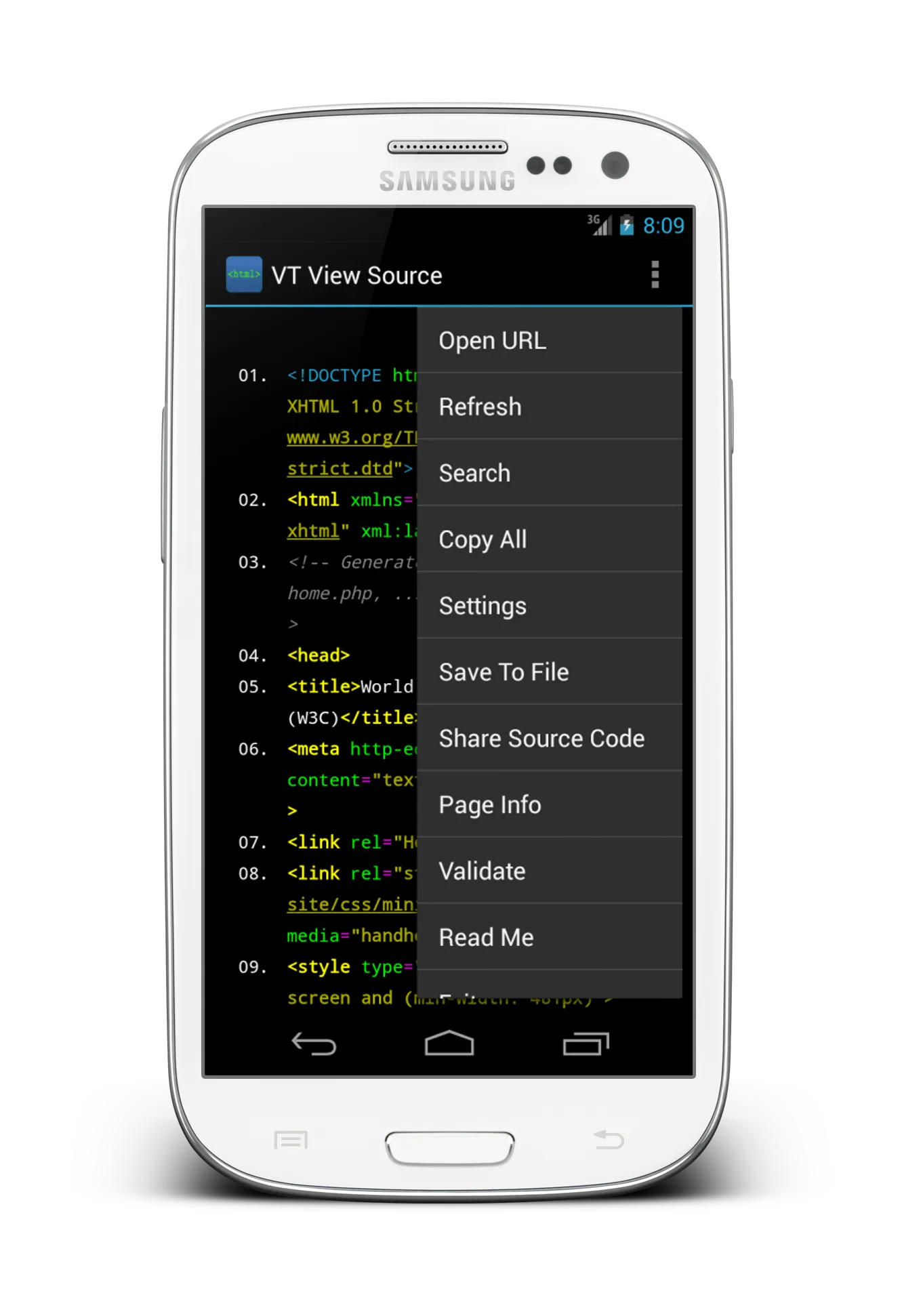 VT View Source | Indus Appstore | Screenshot