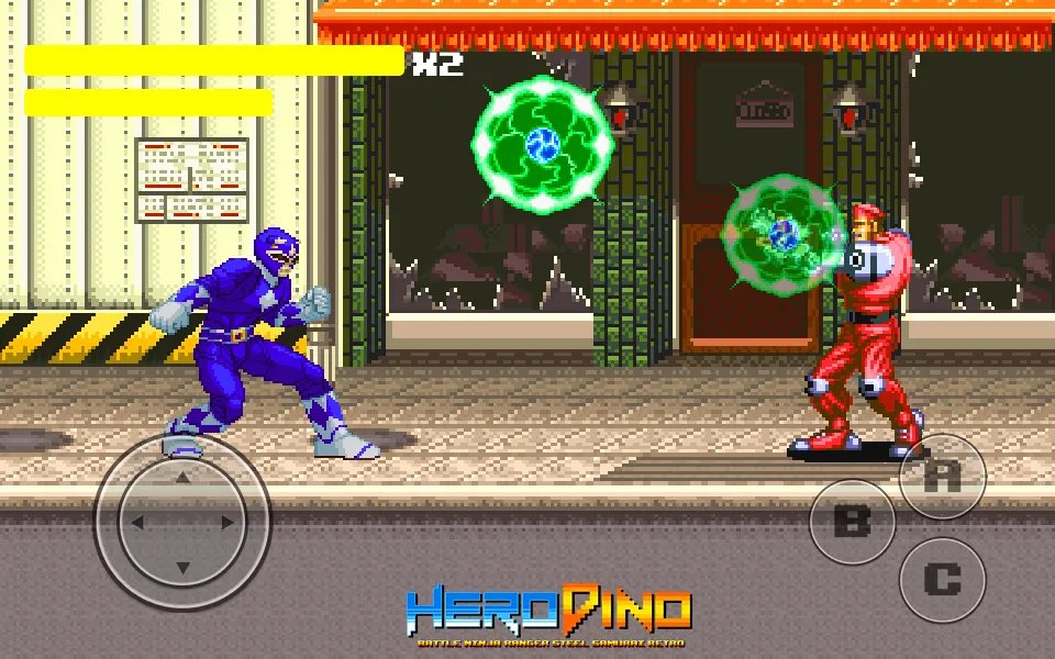 Hero Dino Ninja Ranger Retro | Indus Appstore | Screenshot