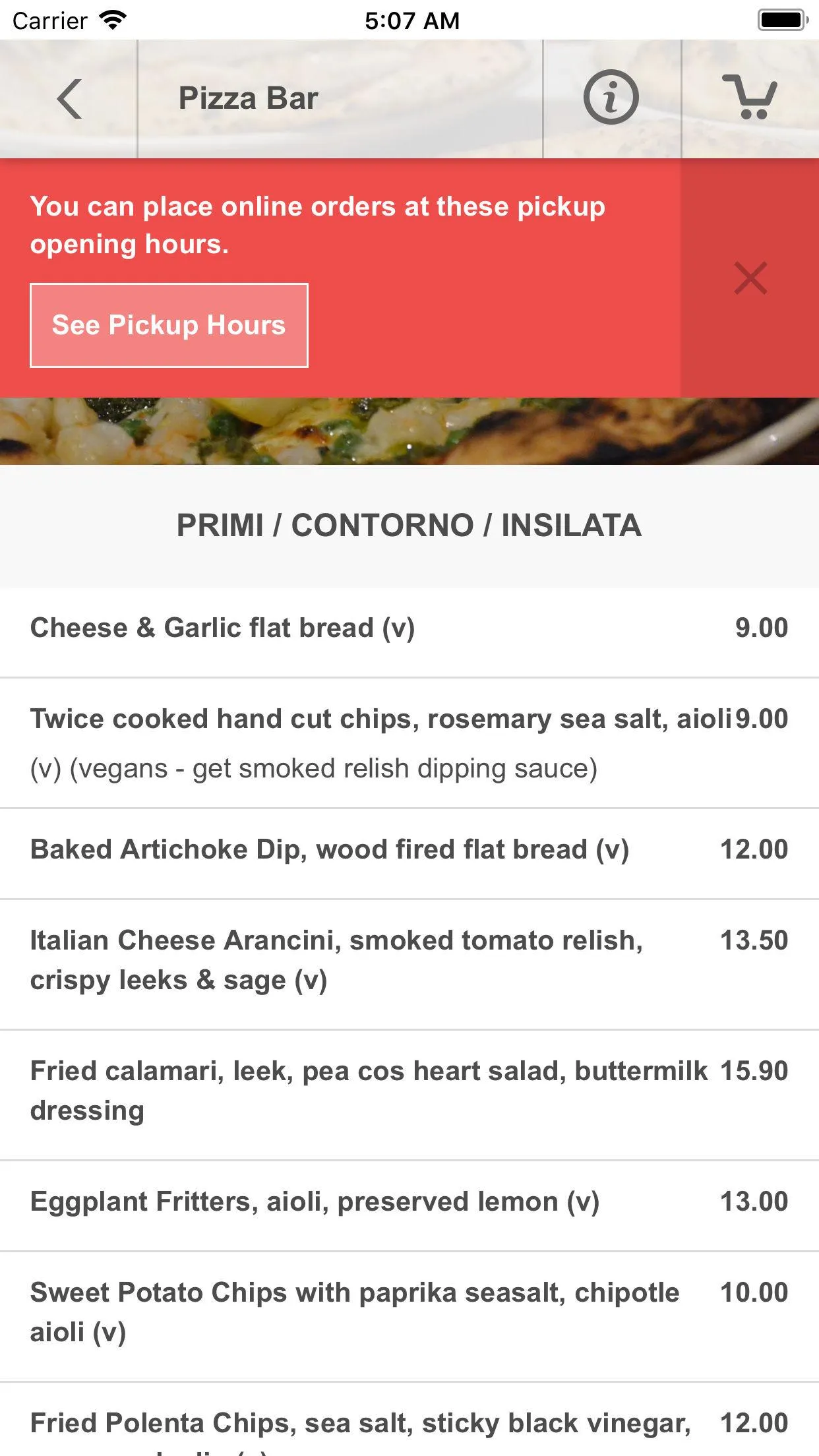 Pizza Bar Pizza | Indus Appstore | Screenshot