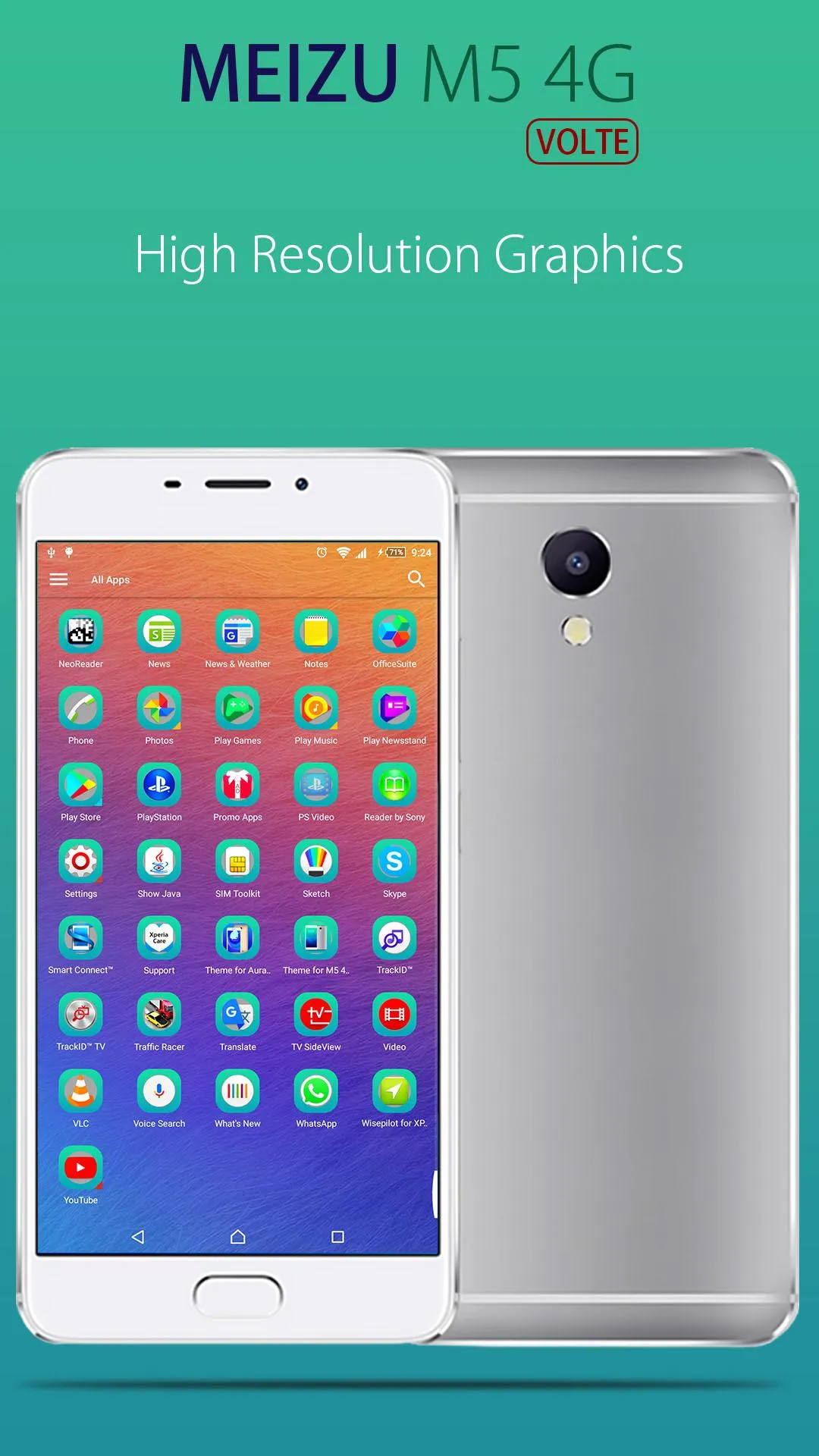 Theme for Meizu M5 4G Volte | Indus Appstore | Screenshot