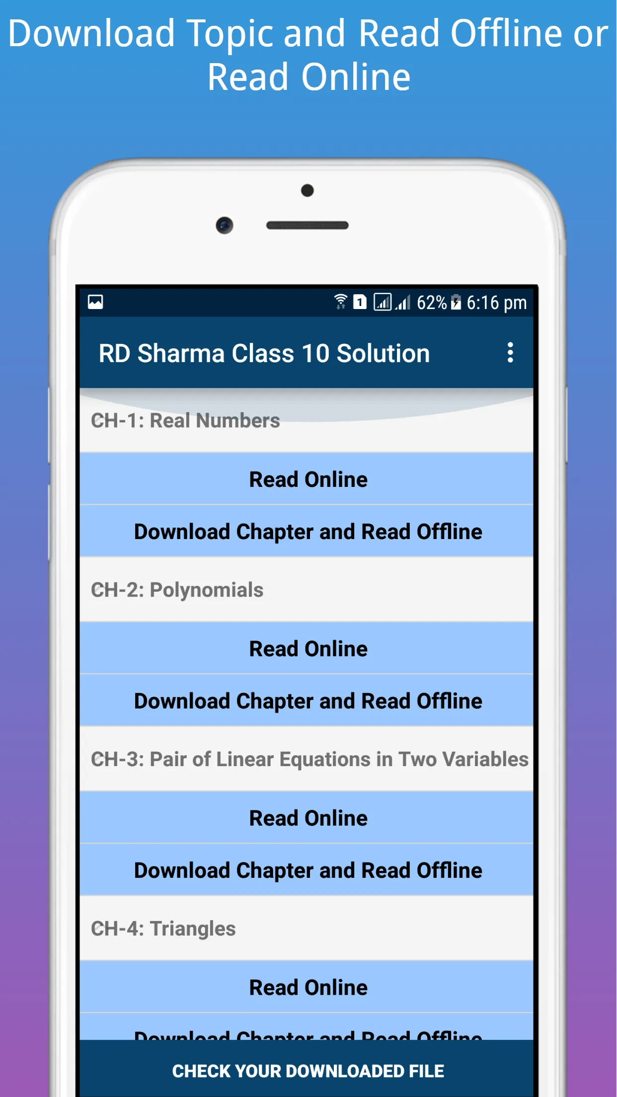 RD Sharma Class 10 Math | Indus Appstore | Screenshot