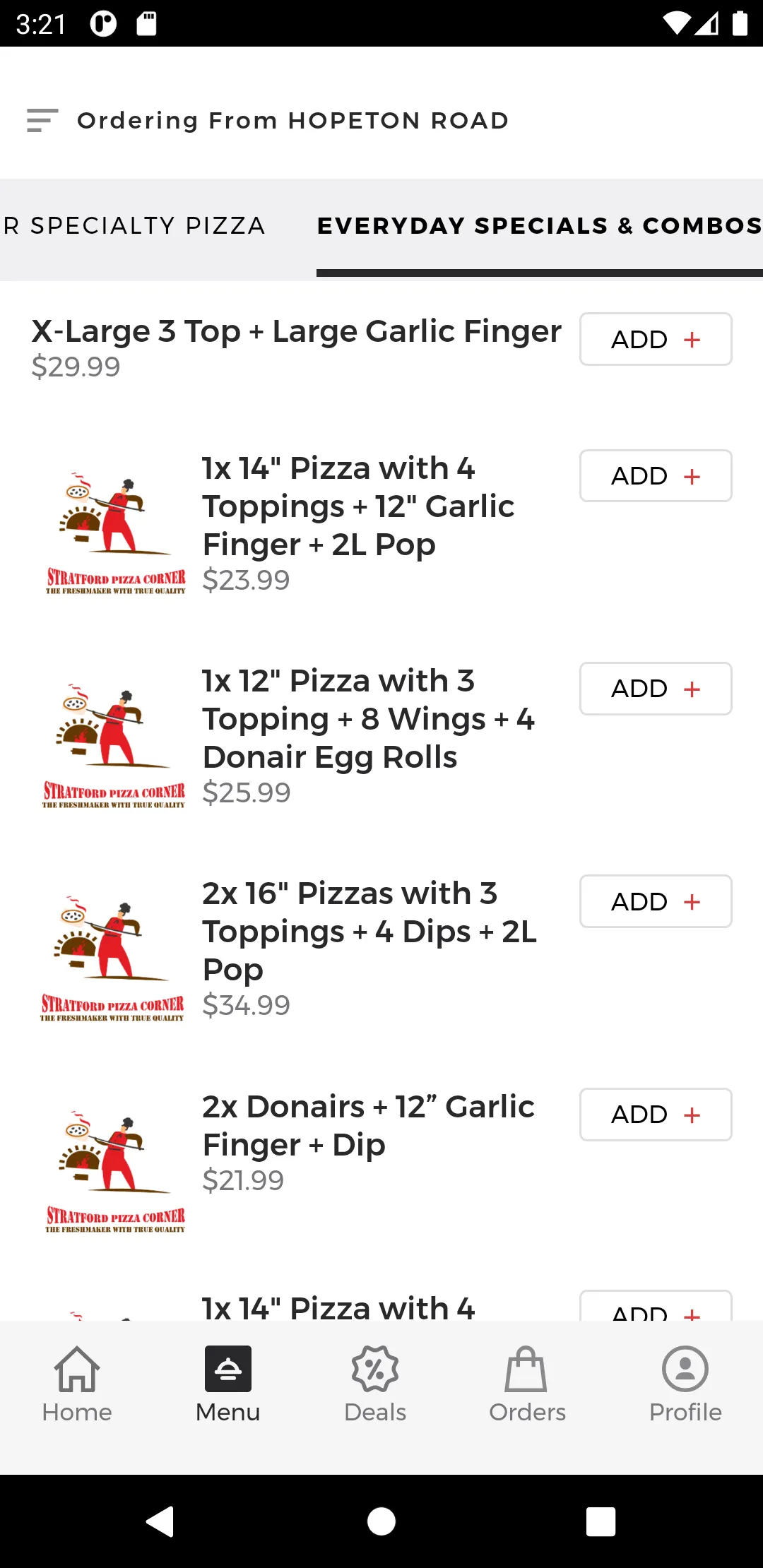 STRATFORD PIZZA CORNER | Indus Appstore | Screenshot