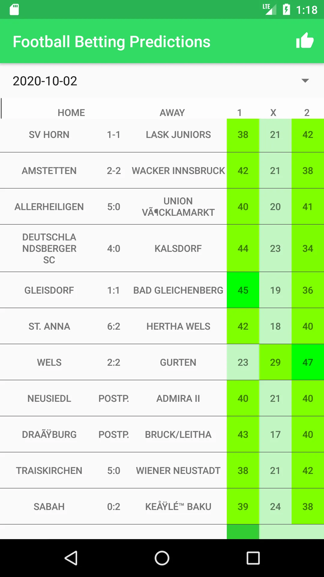 Betting Predictions and Statis | Indus Appstore | Screenshot