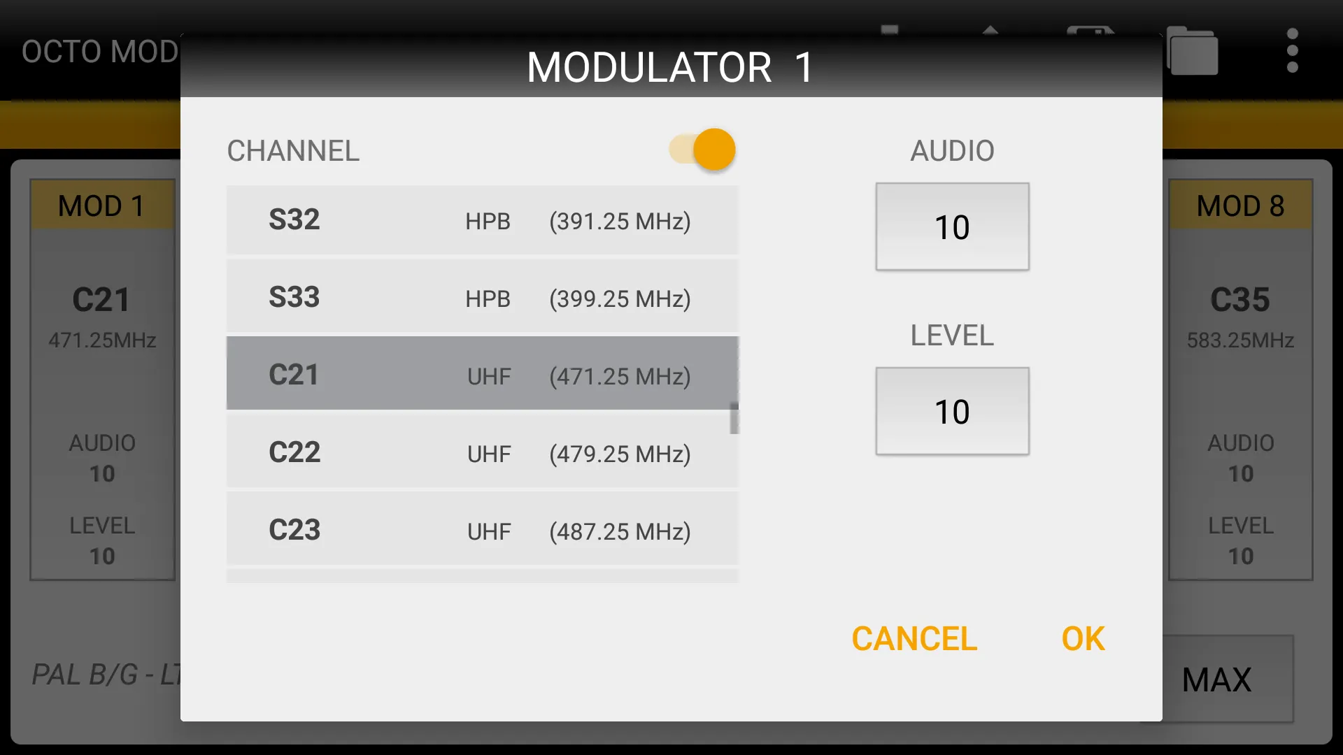 Octo Modulator | Indus Appstore | Screenshot