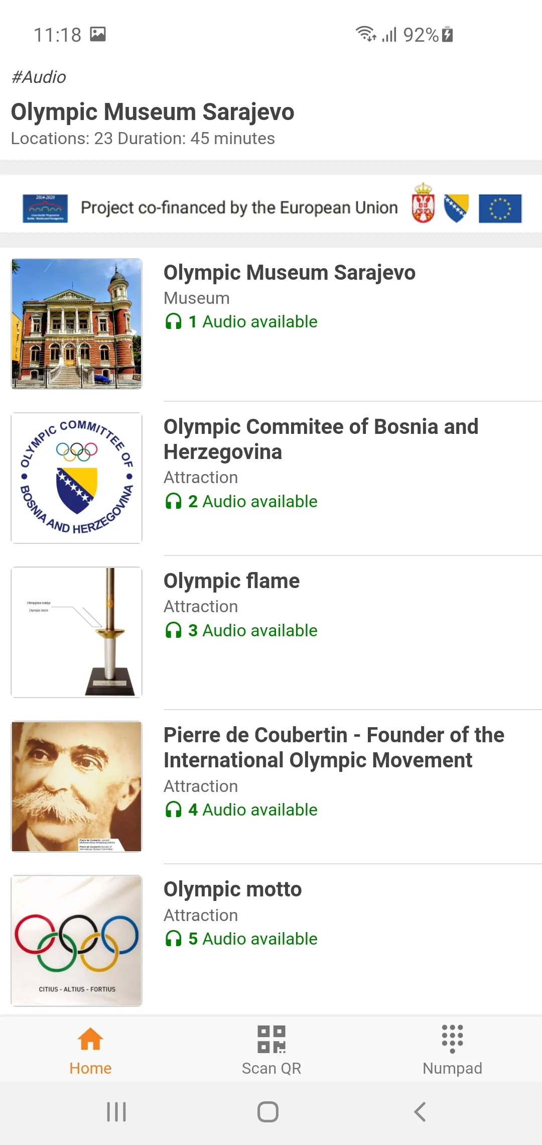 Olympic Museum Sarajevo | Indus Appstore | Screenshot