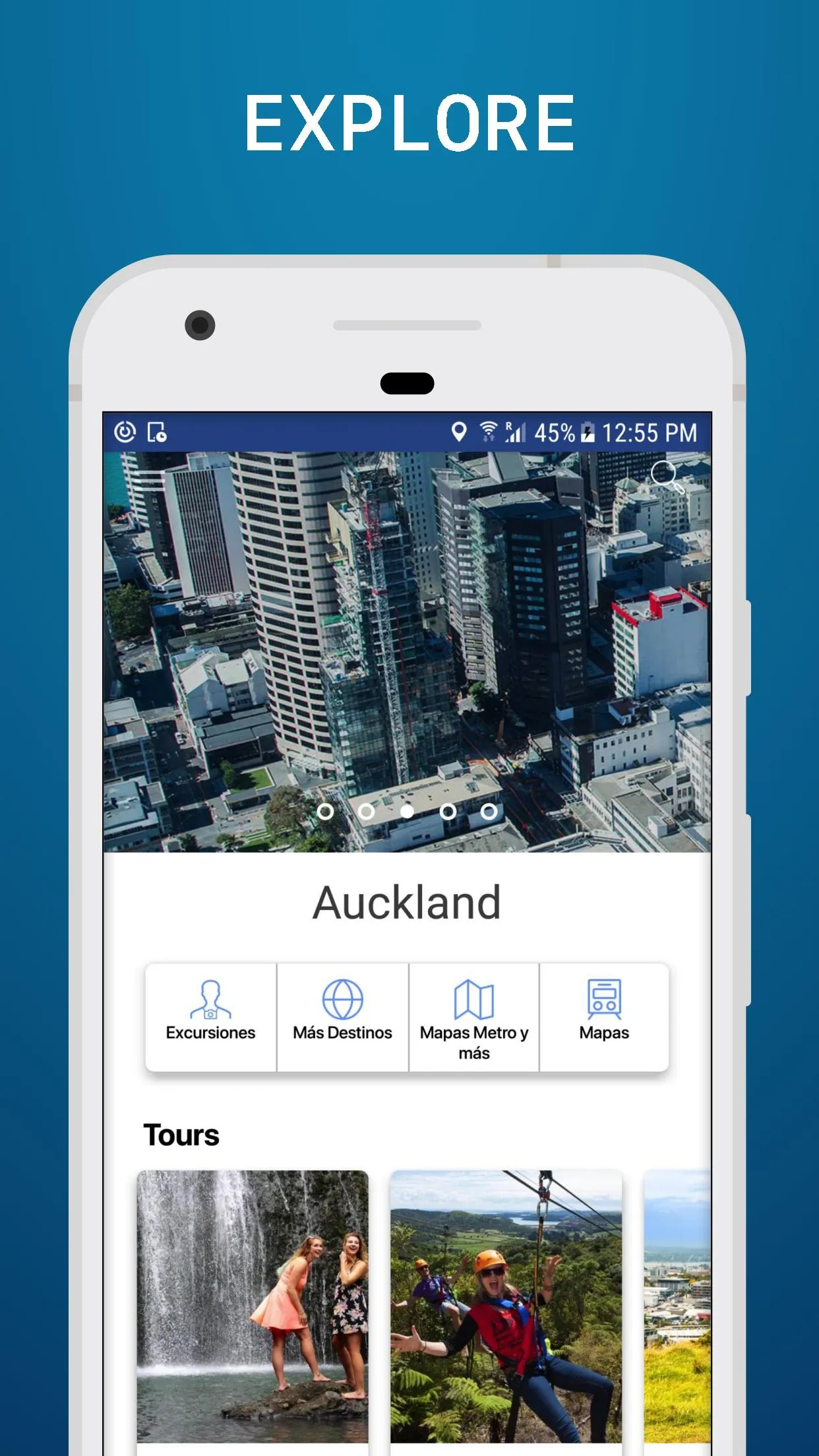 Auckland Travel Guide | Indus Appstore | Screenshot