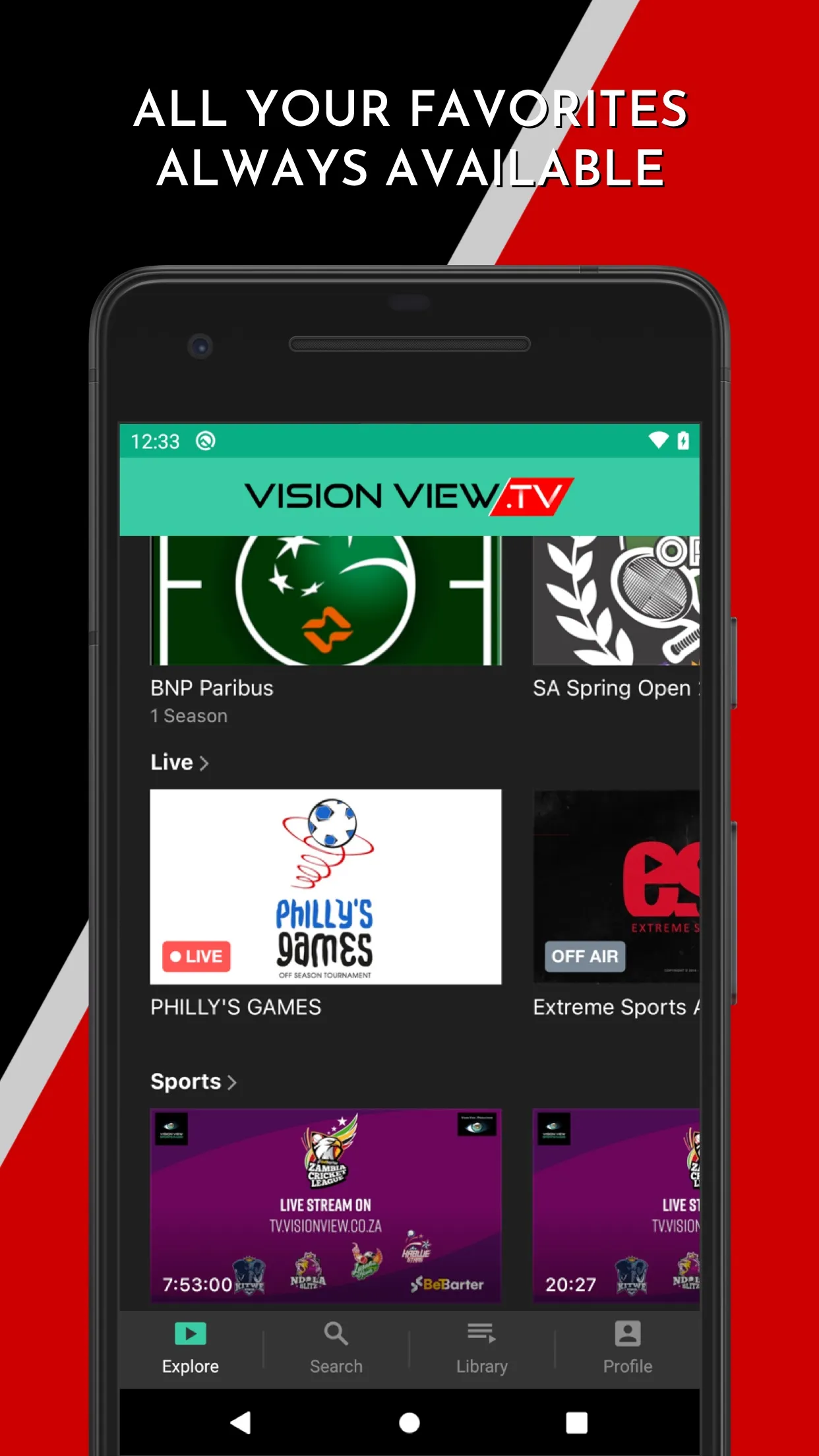 Vision View TV | Indus Appstore | Screenshot