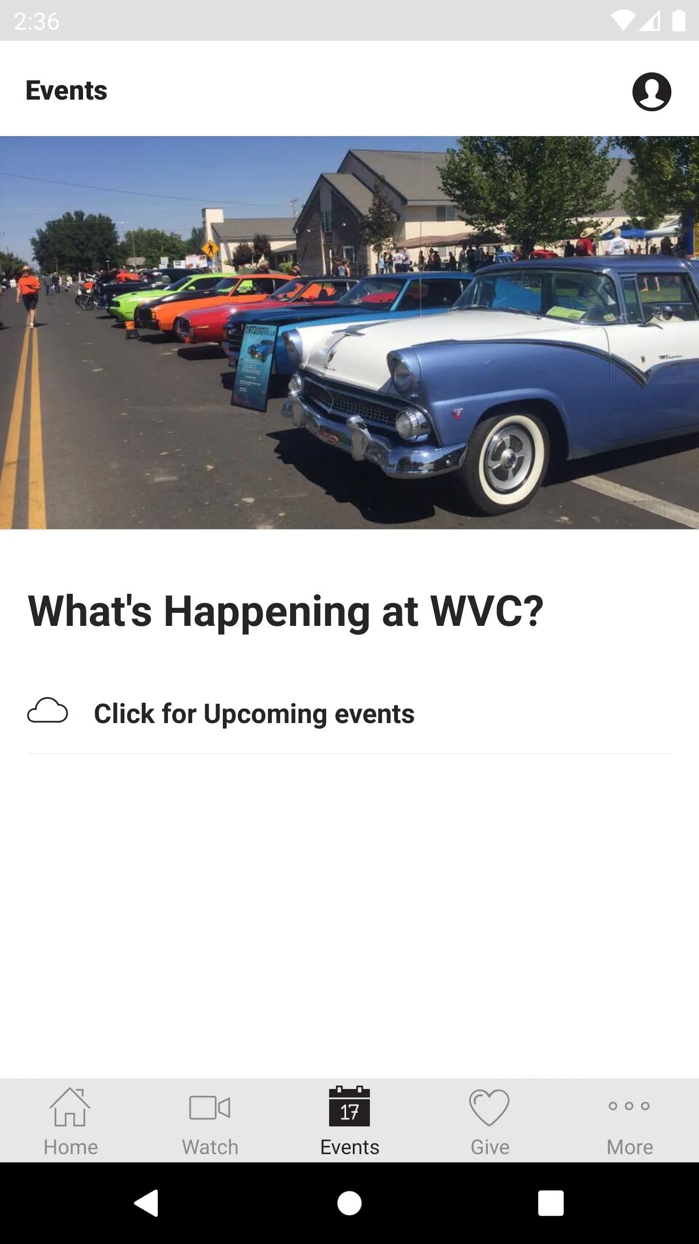 The WVC | Indus Appstore | Screenshot