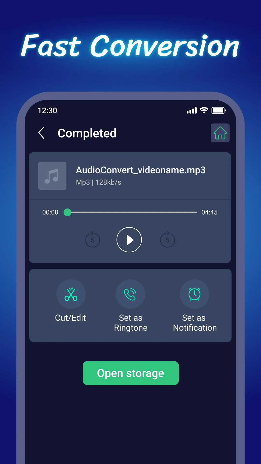 Video To Audio & Mp3 Cutter | Indus Appstore | Screenshot