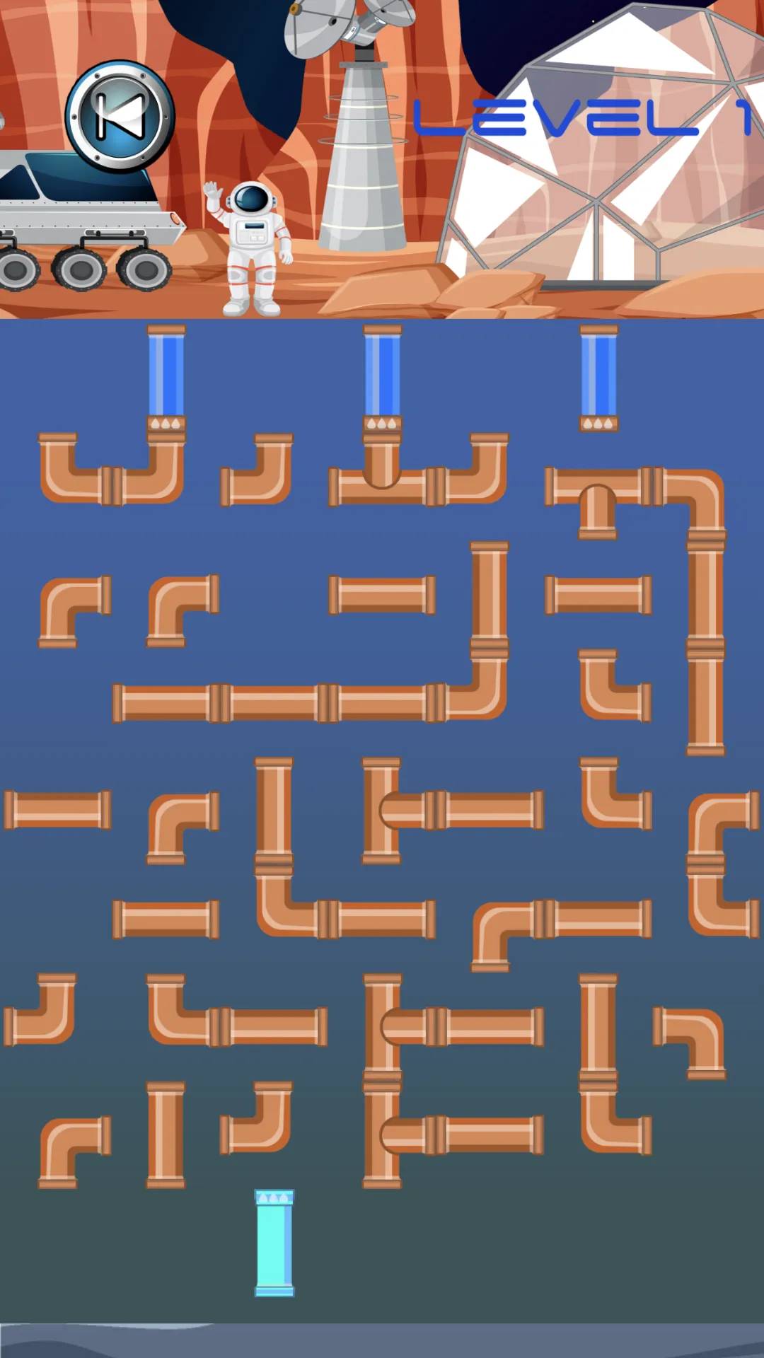 Space Pipes Connect Puzzle | Indus Appstore | Screenshot