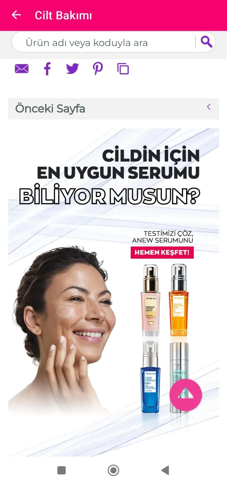 Avon Türkiye Üyelik | Indus Appstore | Screenshot