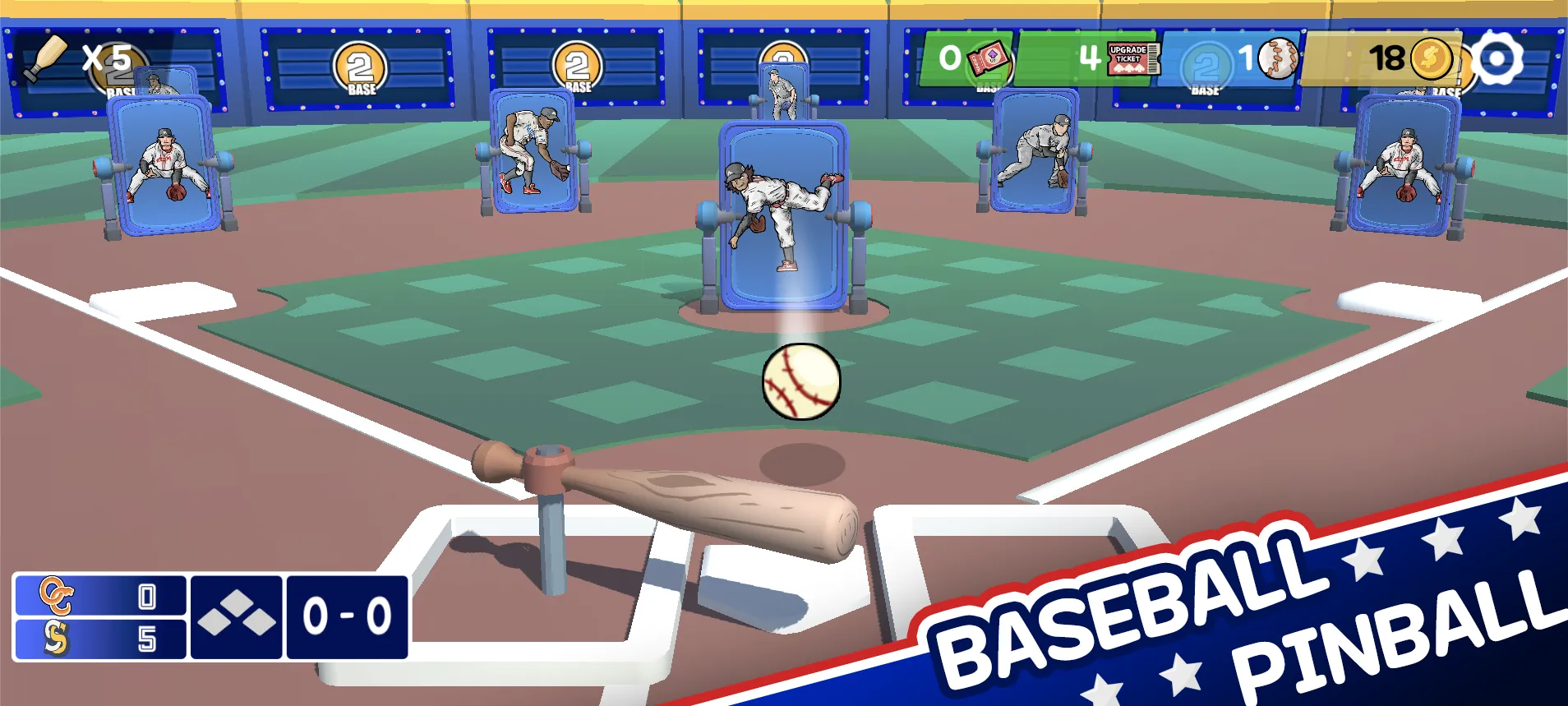 Pin baseball games - slugger | Indus Appstore | Screenshot