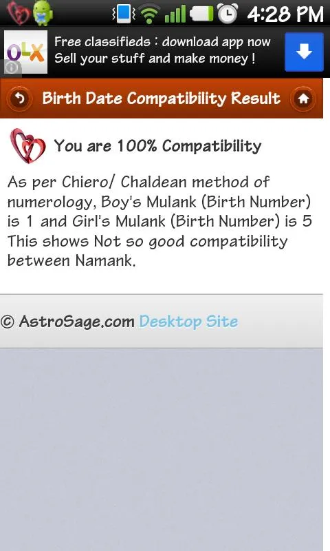 Love Match Compatibility | Indus Appstore | Screenshot