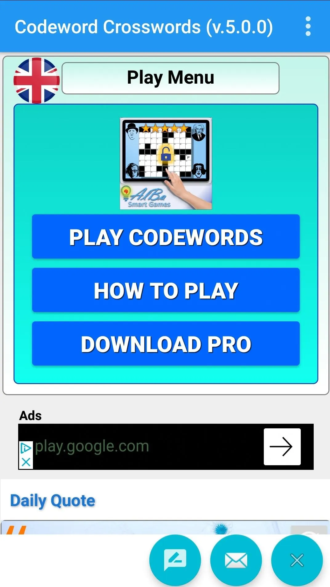 Codeword Puzzles Word games | Indus Appstore | Screenshot