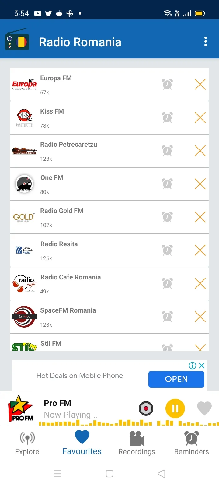 Radio Romania : All FM Station | Indus Appstore | Screenshot