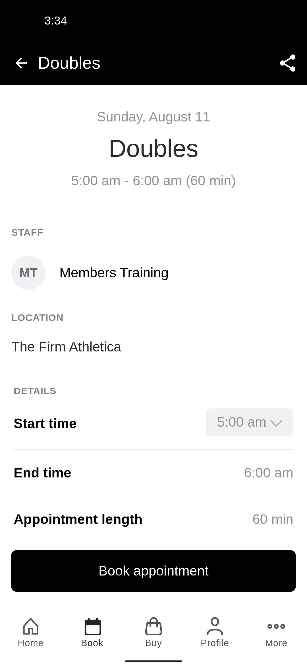 The Firm Athletica | Indus Appstore | Screenshot