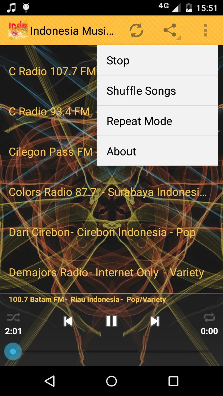 Indonesia Music ONLINE | Indus Appstore | Screenshot